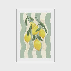 Striped Lemons A3