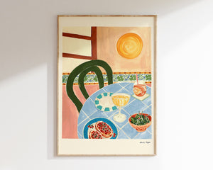Charlie Taylor 'Tapas Sunset' A3