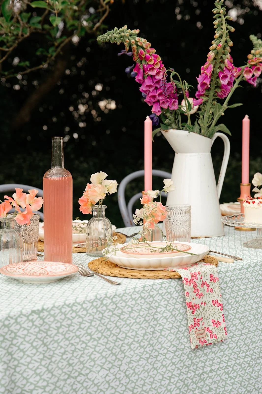 Sweet Pea Napkin