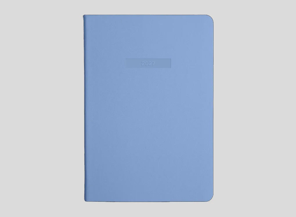 2027 Migoals A5 Diary Weekly Spread / Cool Blue