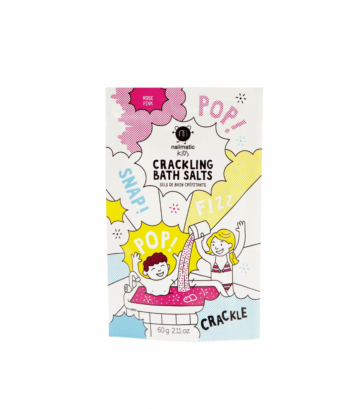 Nailmatic Crackling Bath Salts, Pink