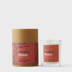 Winter Christmas Candle / Small