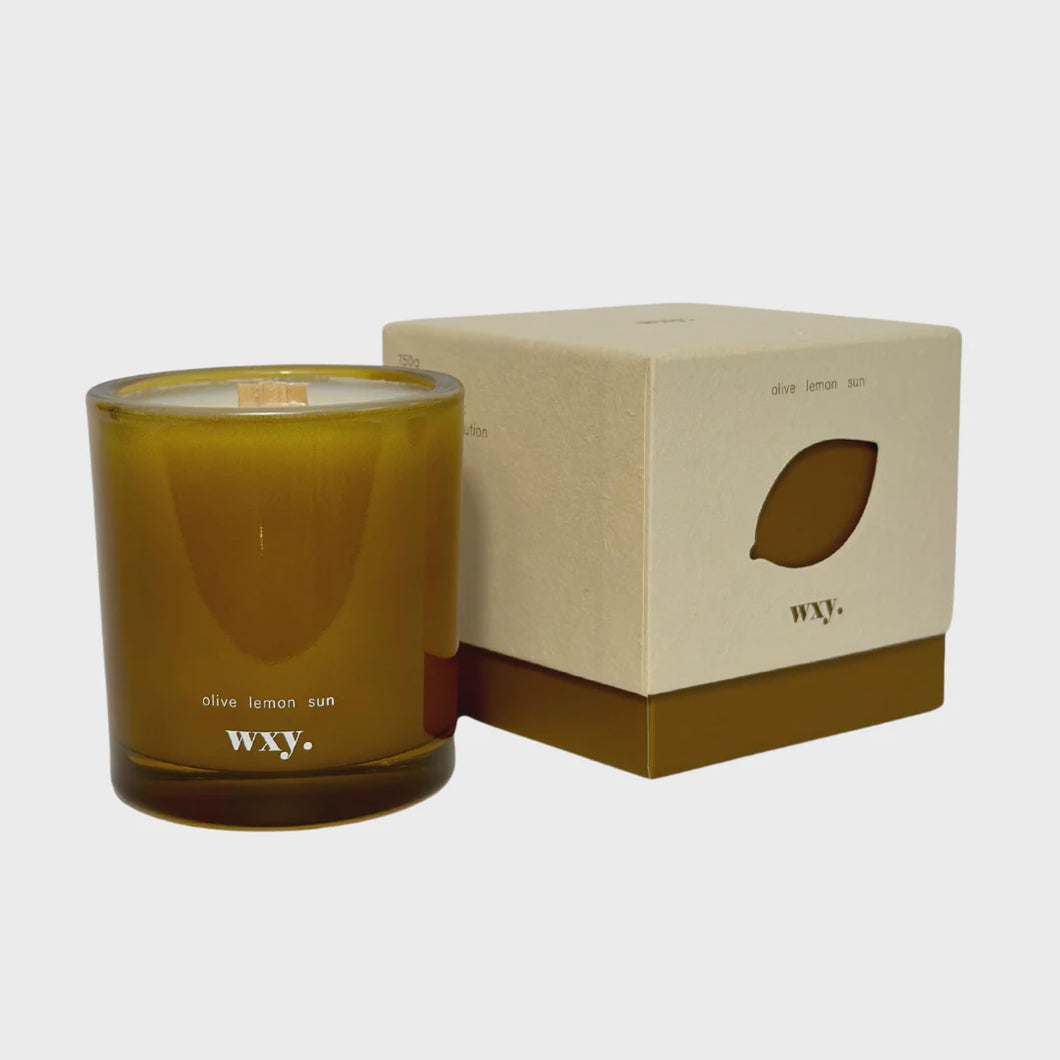 Wxy / Olive. Lemon. Sun.