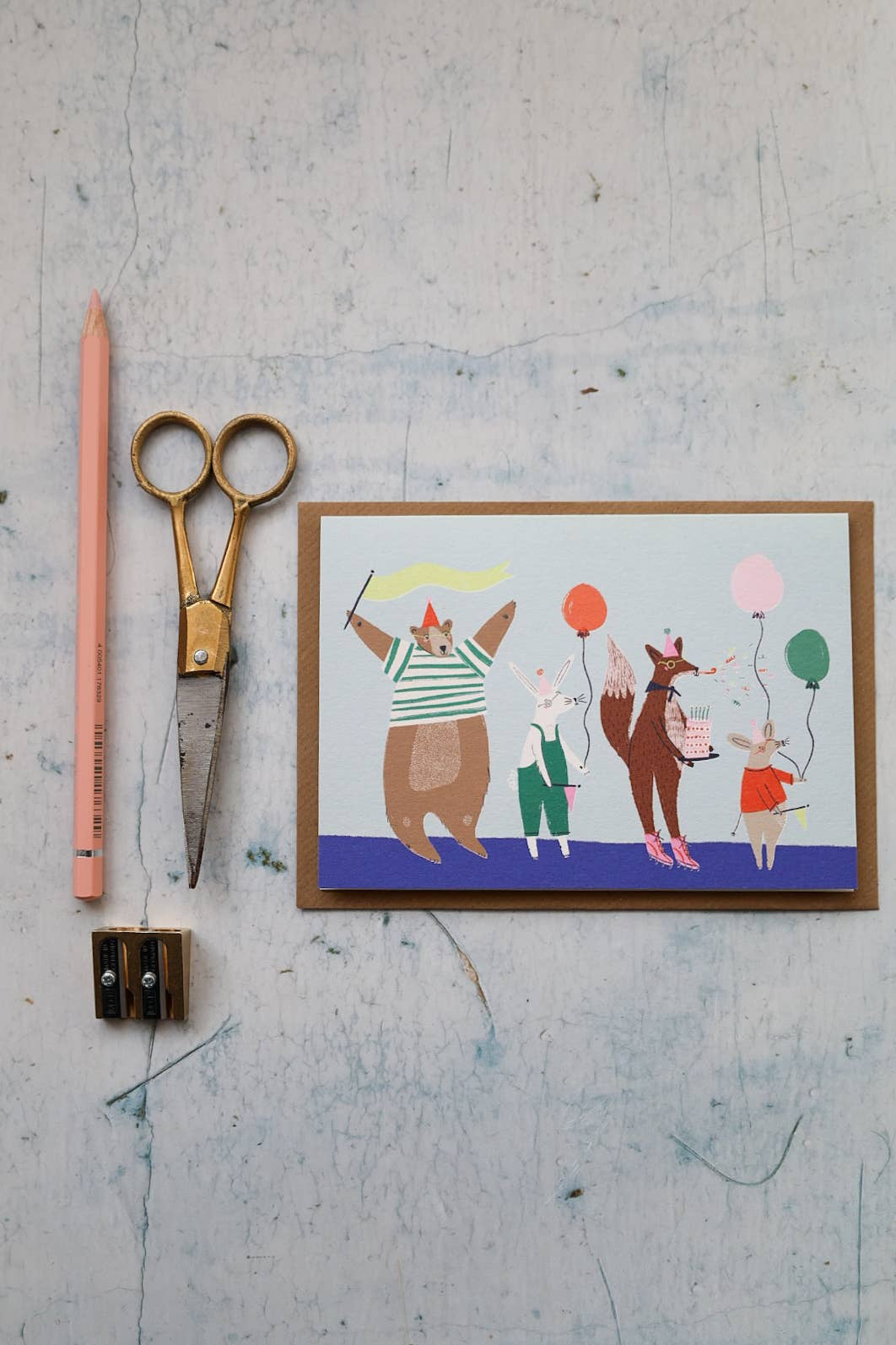 Woodland Party Card