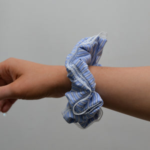 Coastal Striped Scrunchie / Various Colours