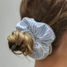 Load image into Gallery viewer, Coastal Striped Scrunchie / Various Colours