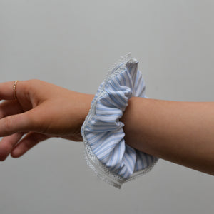 Coastal Striped Scrunchie / Various Colours