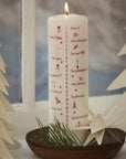 Danish Advent Calendar Candle