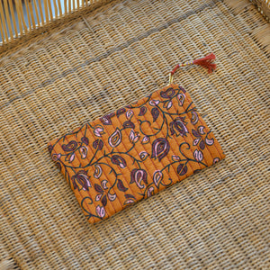 Cosmetic Purses in Cinnamon Two Sizes