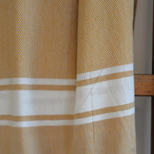 Load image into Gallery viewer, Striped Hamman Towel Honey