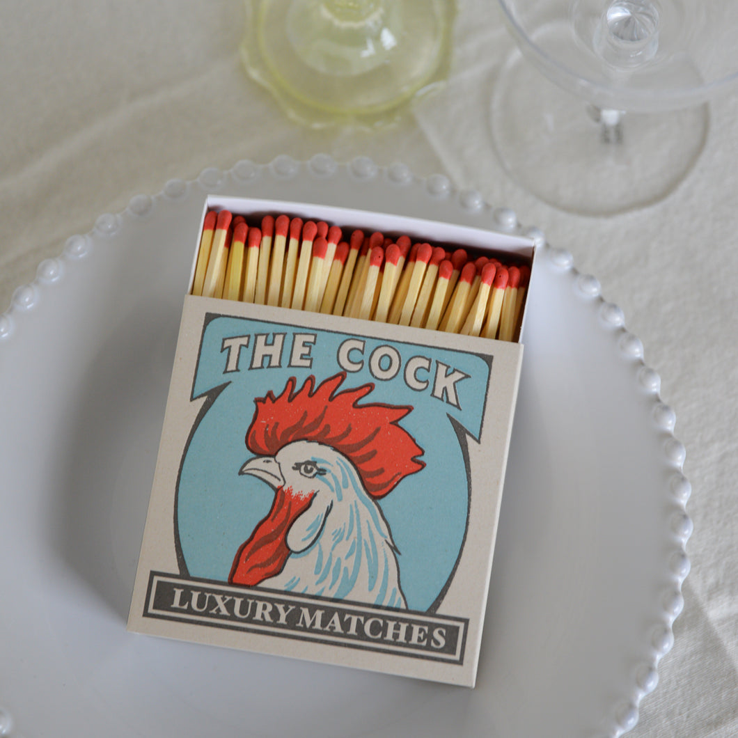 Square Match Box / The Cock