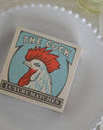 Square Match Box / The Cock
