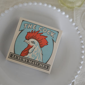 Square Match Box / The Cock