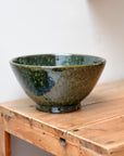 Clay Green Glazed Bowls / Sizes