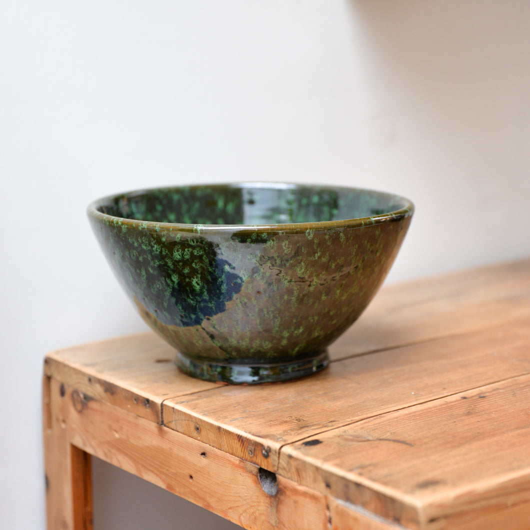 Clay Green Glazed Bowls / Sizes