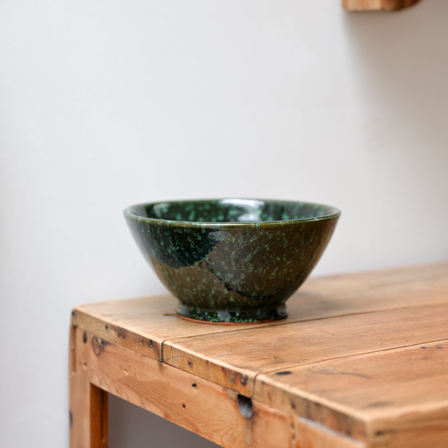 Clay Green Glazed Bowls / Sizes