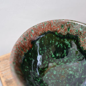 Clay Green Drip Glazed Bowls / Sizes