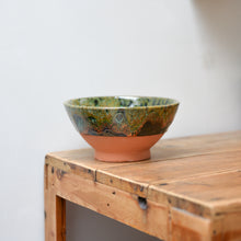 Load image into Gallery viewer, Clay Green Drip Glazed Bowls / Sizes