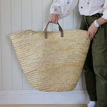 Load image into Gallery viewer, Giant Palm Leaf Storage or Shopping Basket