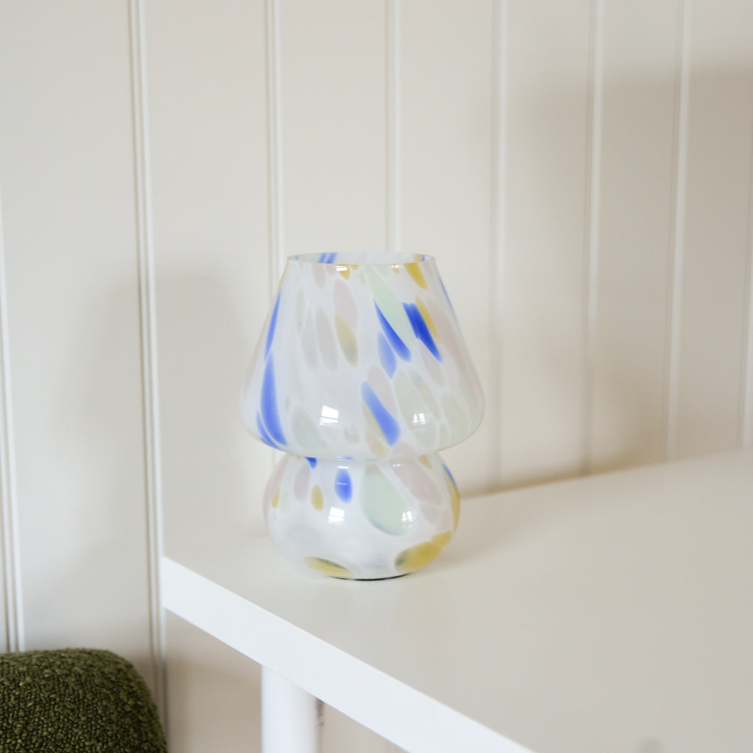 Joyful Portable Lamp / Blue and Rose