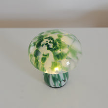 Load image into Gallery viewer, Mushy Portable LED Lamp / Green and White