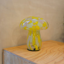 Load image into Gallery viewer, Mushy Glass Mushroom Portable Lamp Pink/Green/Yellow