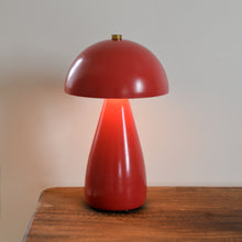 Load image into Gallery viewer, Rechargeable Mushroom Lamp / Red