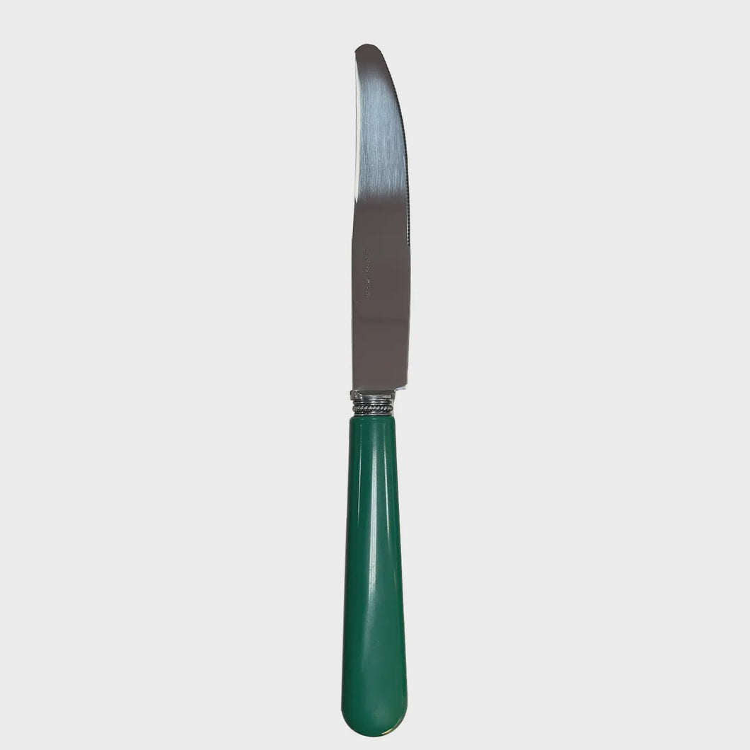 Green Stainless Steel Knife