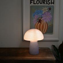 Load image into Gallery viewer, Glass Mushroom Lamp Small / Colours