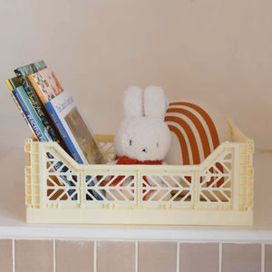 Medium Folding Crate / Banana