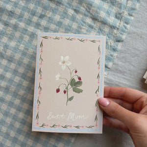 Best Mum Card Harriet Watson A6