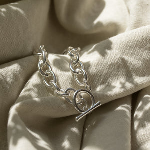 Catherine Oval Links Oversized Chain Bracelet