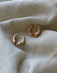 Honorine Organic Shape Knotted Earrings