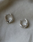 Honorine Organic Shape Knotted Earrings