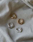 Honorine Organic Shape Knotted Earrings