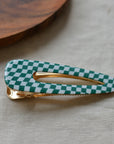 New Lucia Resin Hairclip / Various Colours