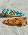 New Lucia Resin Hairclip / Various Colours