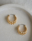 Selma Delicate Gold Hoop Earrings