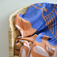 Load image into Gallery viewer, Atle Abstract Pink and Orange Throw