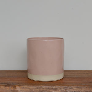 Blush Pink Speckled Plant Pot