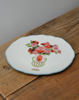 Dorothy Rose Plate / Blue
