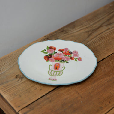 Dorothy Rose Plate / Blue