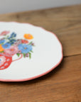 Dorothy Rose Plate/ Pink