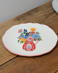 Dorothy Rose Plate/ Pink
