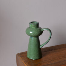 Load image into Gallery viewer, Fija Stoneware Candle Holder / Green