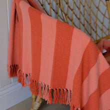 Load image into Gallery viewer, Frello Orange Stripe Throw