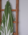 Haxby Recycled Cotton Throw / Green