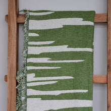 Load image into Gallery viewer, Haxby Recycled Cotton Throw / Green