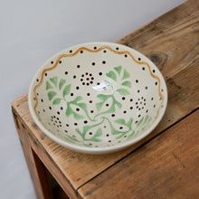 Load image into Gallery viewer, Heikki Brown and Green Ceramic Small Serving Bowl