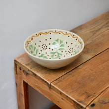 Load image into Gallery viewer, Heikki Brown and Green Ceramic Small Serving Bowl